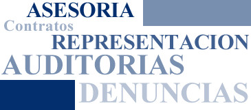 Asesoria, Contratos, Representacion, Auditorias, Denuncias, etc.